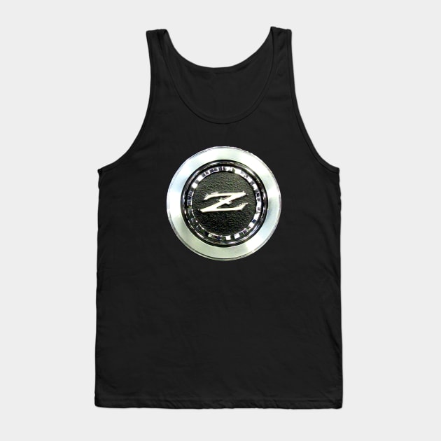 Datsun Z 1970s classic car emblem Tank Top by soitwouldseem